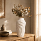 Runa – rillet vase, farvevariant