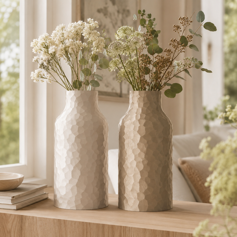 Hexa – Facetteret vase