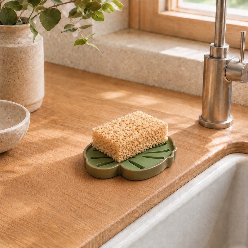 Leaf – sæbe- og svampeholder
