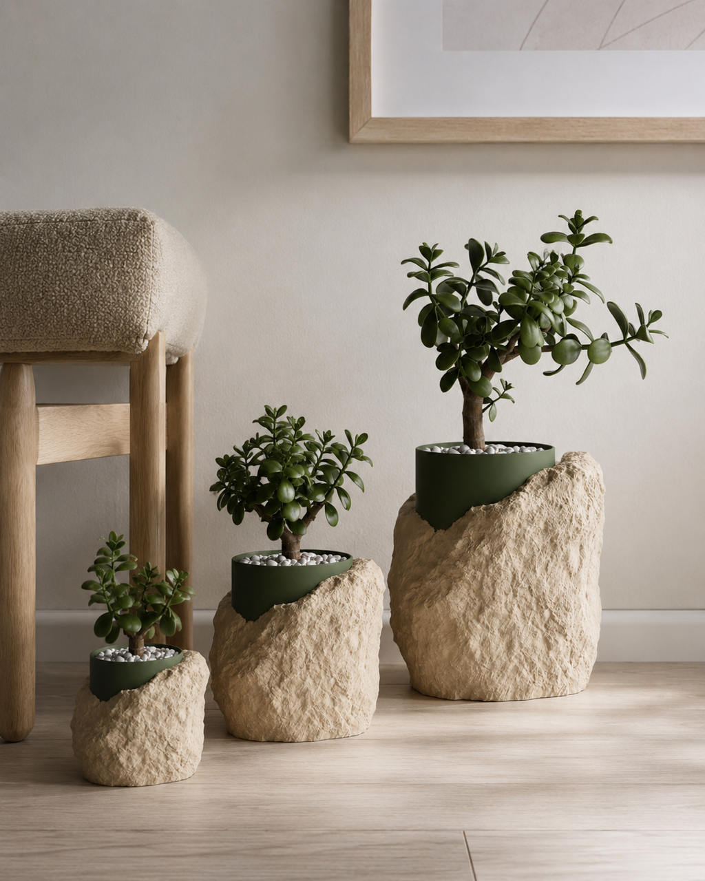 Klippe – Plantepotte med indsats