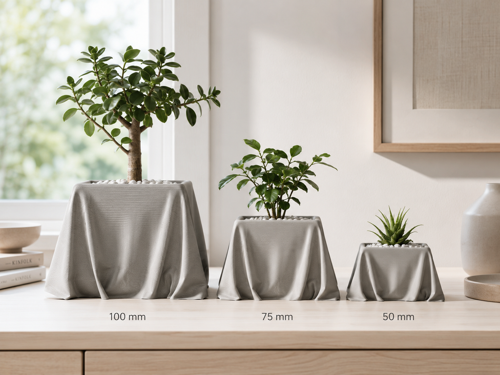 Silka – Draperet Plantepotte
