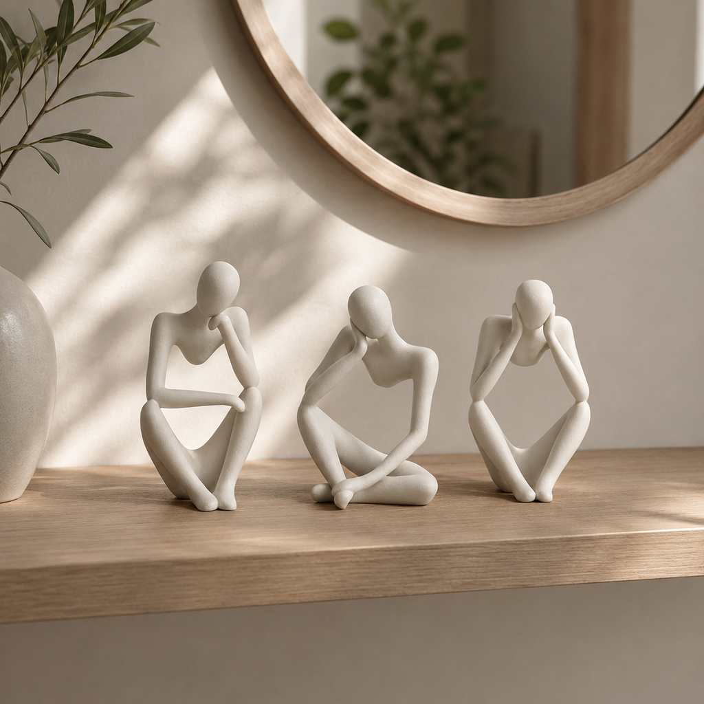 Tanke – Skulpturelt figur­sæt