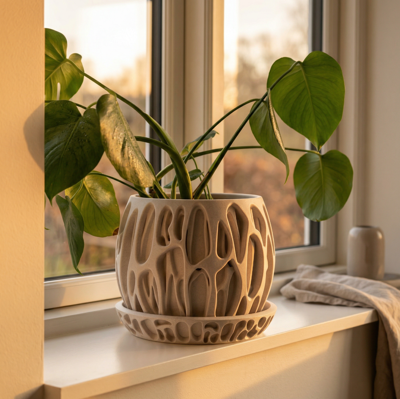 "Moor" - Organic Plants with Saucer