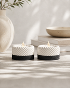 Fibre - Fyrfadsstage - Bone White