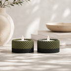Fibre - Fyrfadsstage - Olive Green