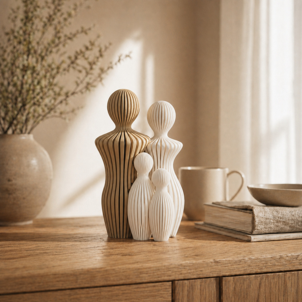 Freja - Familiefigur - Ivory white