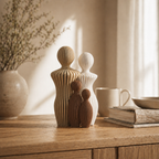 Freja - Familiefigur - Latte Brown