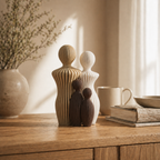 Freja - Familiefigur - Walnut Wood