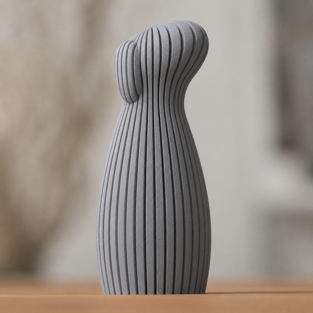 Freja - Hundestatue - Ash Grey
