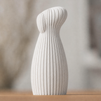 Freja - Hundestatue - White Marble