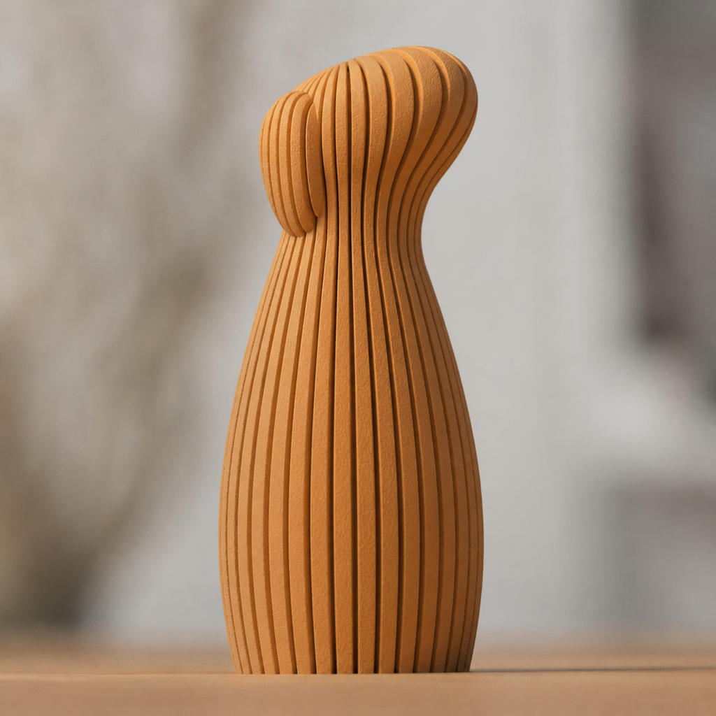Freja - Hundestatue - Wood