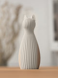 Freja kattestatue i Desert Tan