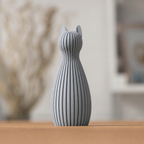 Freja - Kattestatue - Ash Grey
