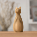 Freja - Kattestatue - Desert Tan