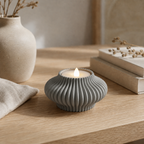 Glimt - LED fyrfadsstage - Ash Grey