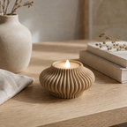 Glimt - LED fyrfadsstage - Desert Tan
