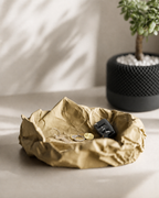 Krølle skål - Nøglebakke - Silk Gold