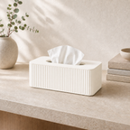 Lina - cover til tissueboks - Ivory white