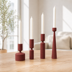 Lysna - Lysestager - Dark red