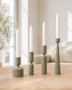 Lysna lysestager – Olive Green