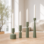 Lysna - Lysestager - Olive Green