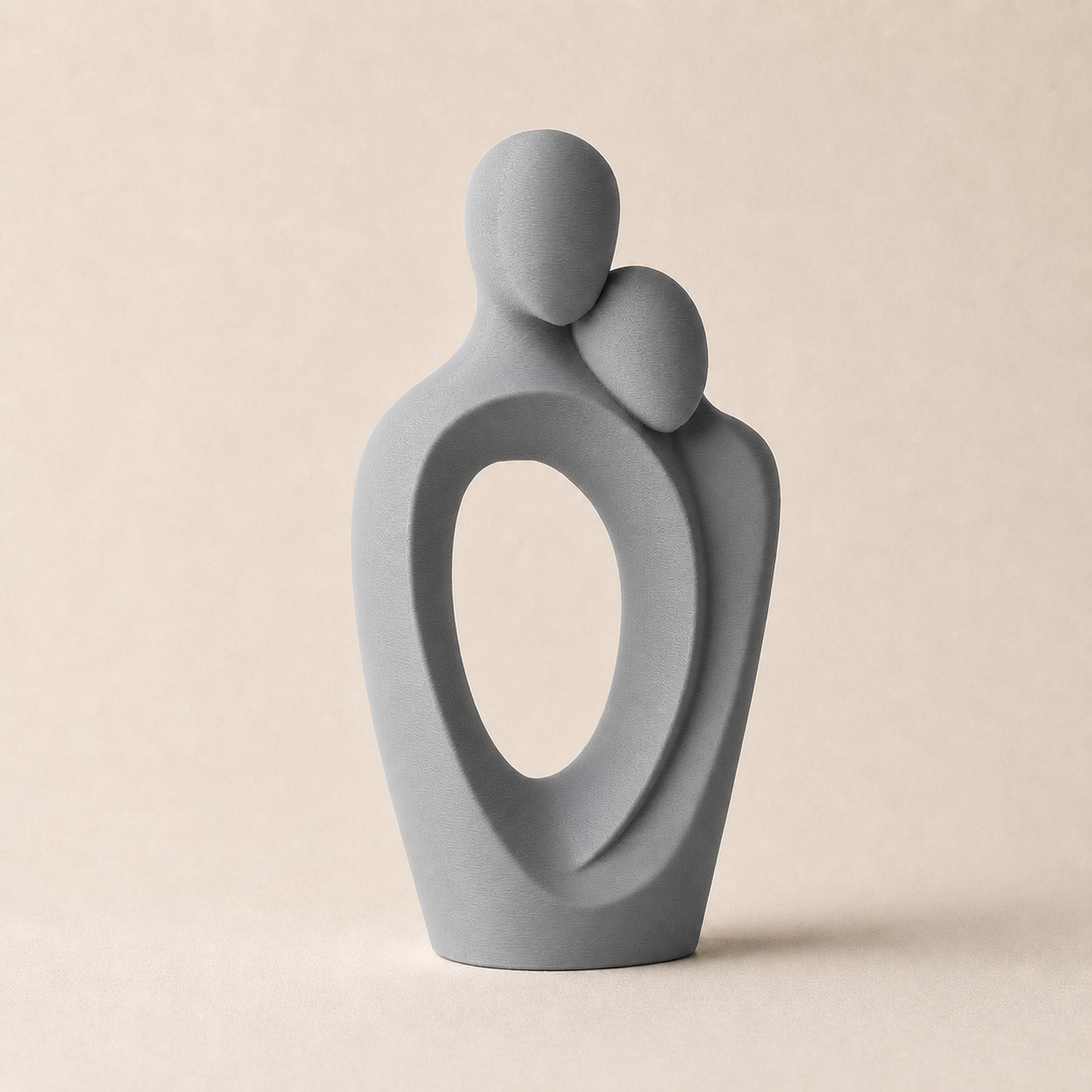 Nær - Skulptur i to - Ash Grey