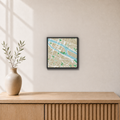 Paris – 3D-bykort, 22 × 22 cm, farve