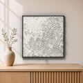Times Square – 3D-bykort, 44 × 44 cm, hvid