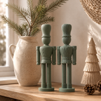 Nøddeknækker Dekoration - Mistletoe Green