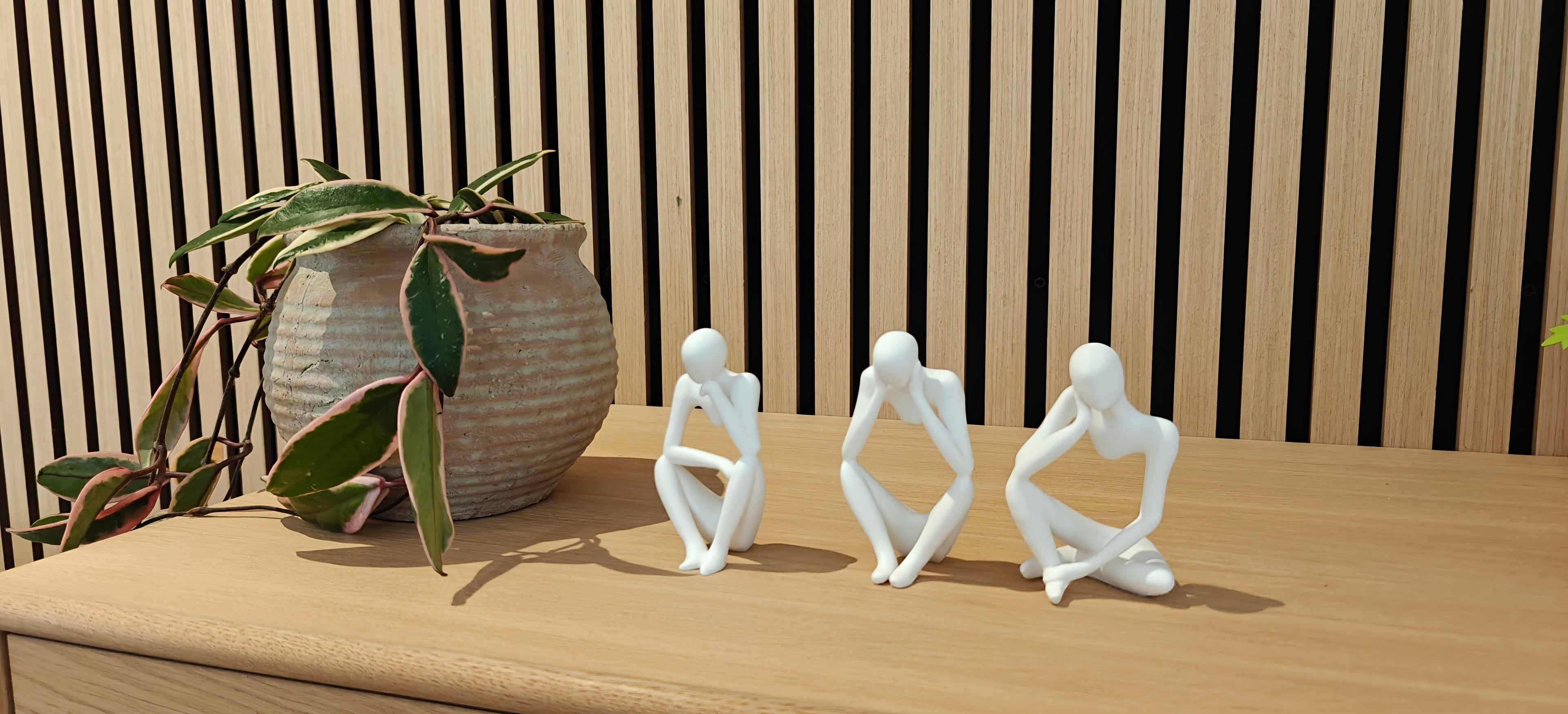 Tanke – skulpturelt figursæt, detalje