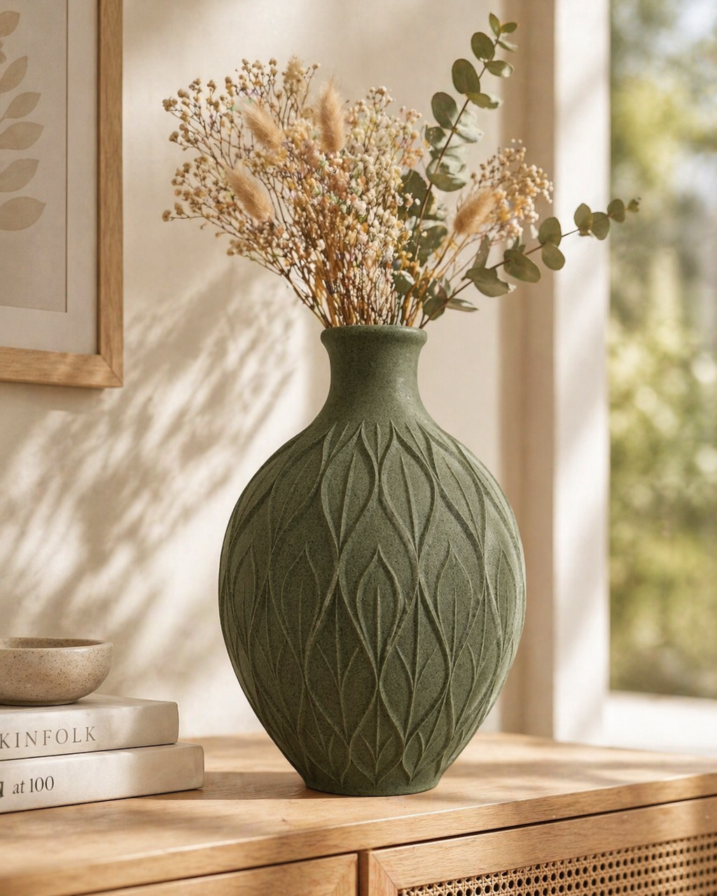 "Alva" - Oval Blade Vase