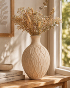 "Alva" - Oval Blade Vase