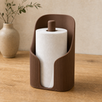Sora - Japandi køkkenrulleholder - Walnut Wood