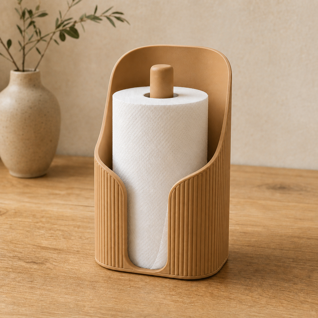 Sora - Japandi køkkenrulleholder - Wood