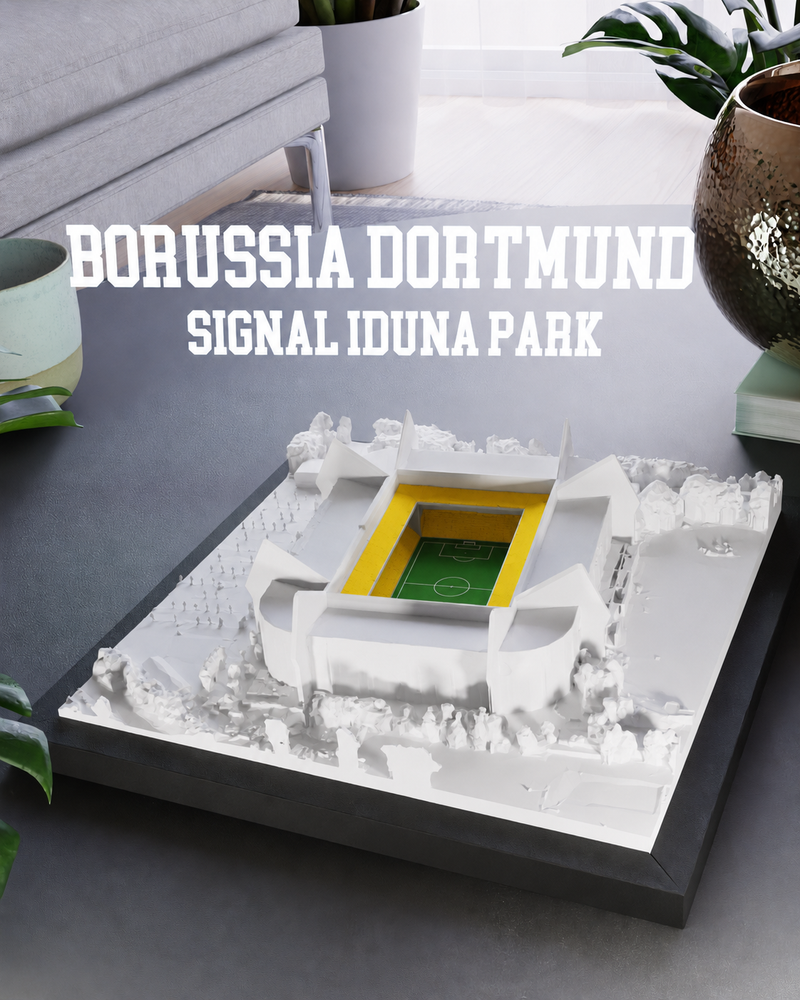 Borussia Dortmund — Signal Iduna Park — farve