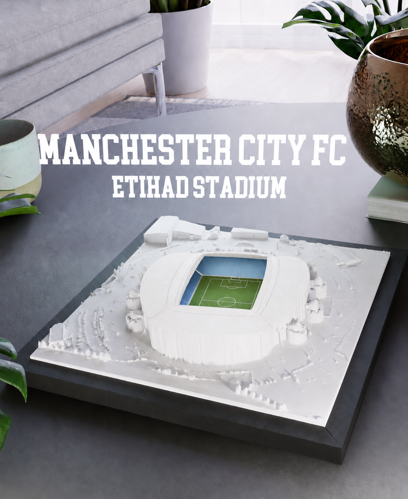 Manchester City — Etihad Stadium — farve