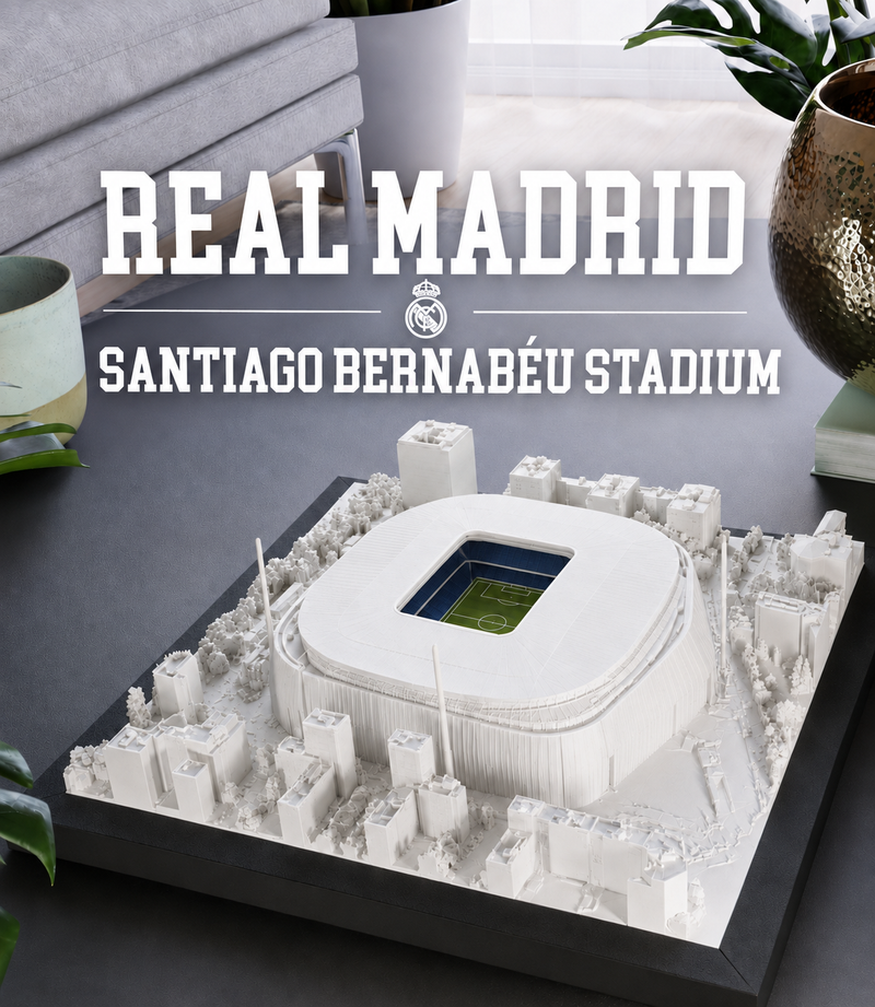 Real Madrid — Santiago Bernabéu — farve
